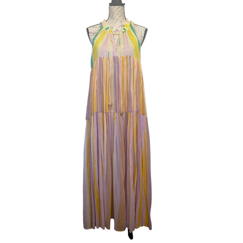 Bianca Paris Multicolor Maxi‎ Dress Size TU/one size fits all